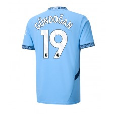 Manchester City Ilkay Gundogan #19 Hjemmedrakt 2024-25 Kortermet